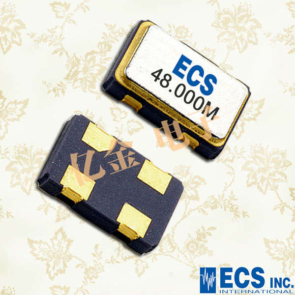 ECS-250-10-37BQ-CTN-TR,2016mm晶振,ECS伊西斯晶振